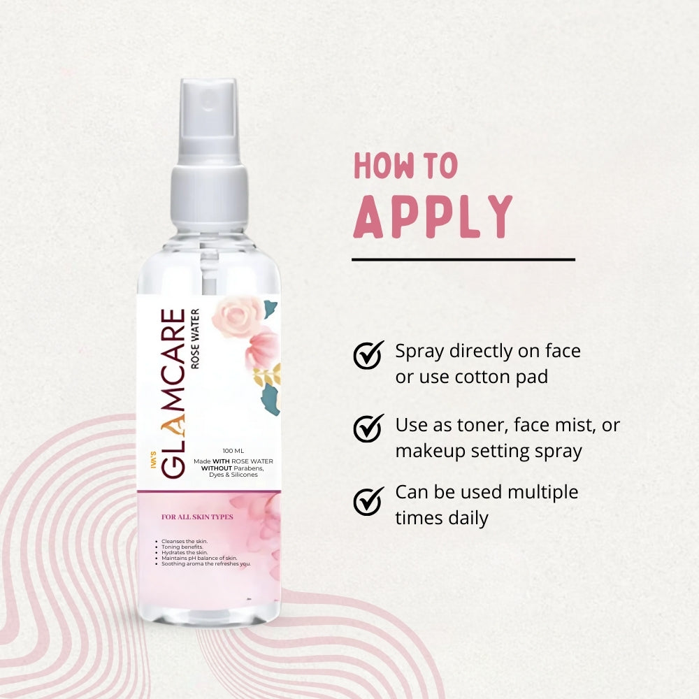 Rose Water with The Goodness of Roses - 200 ML