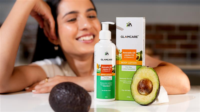 Body Lotion with Avocado Oil, Jojoba Oil & Vitamin E - 200 g
