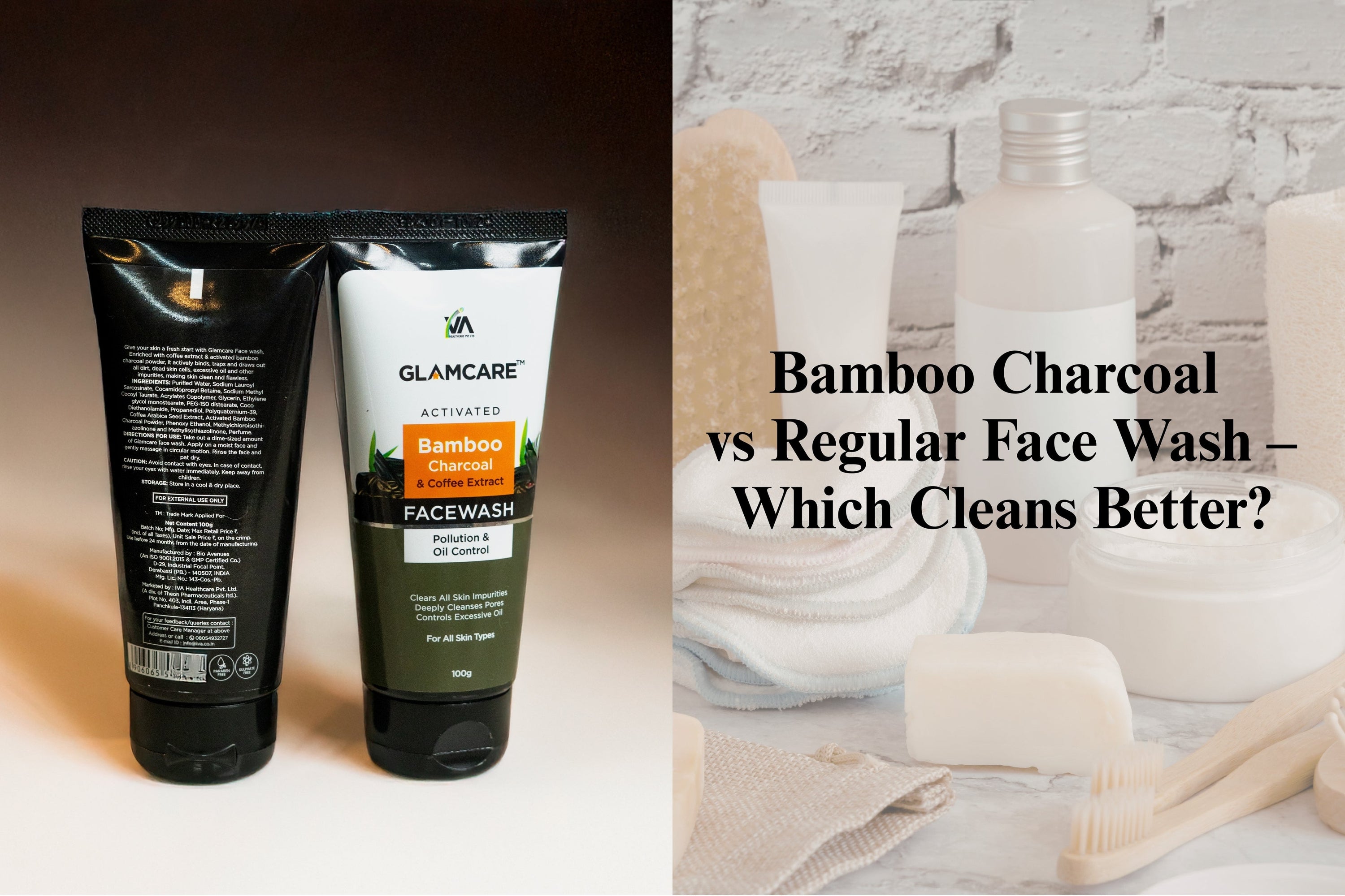 Bamboo Charcoal vs Regular Face Wash – Which Cleans Better?