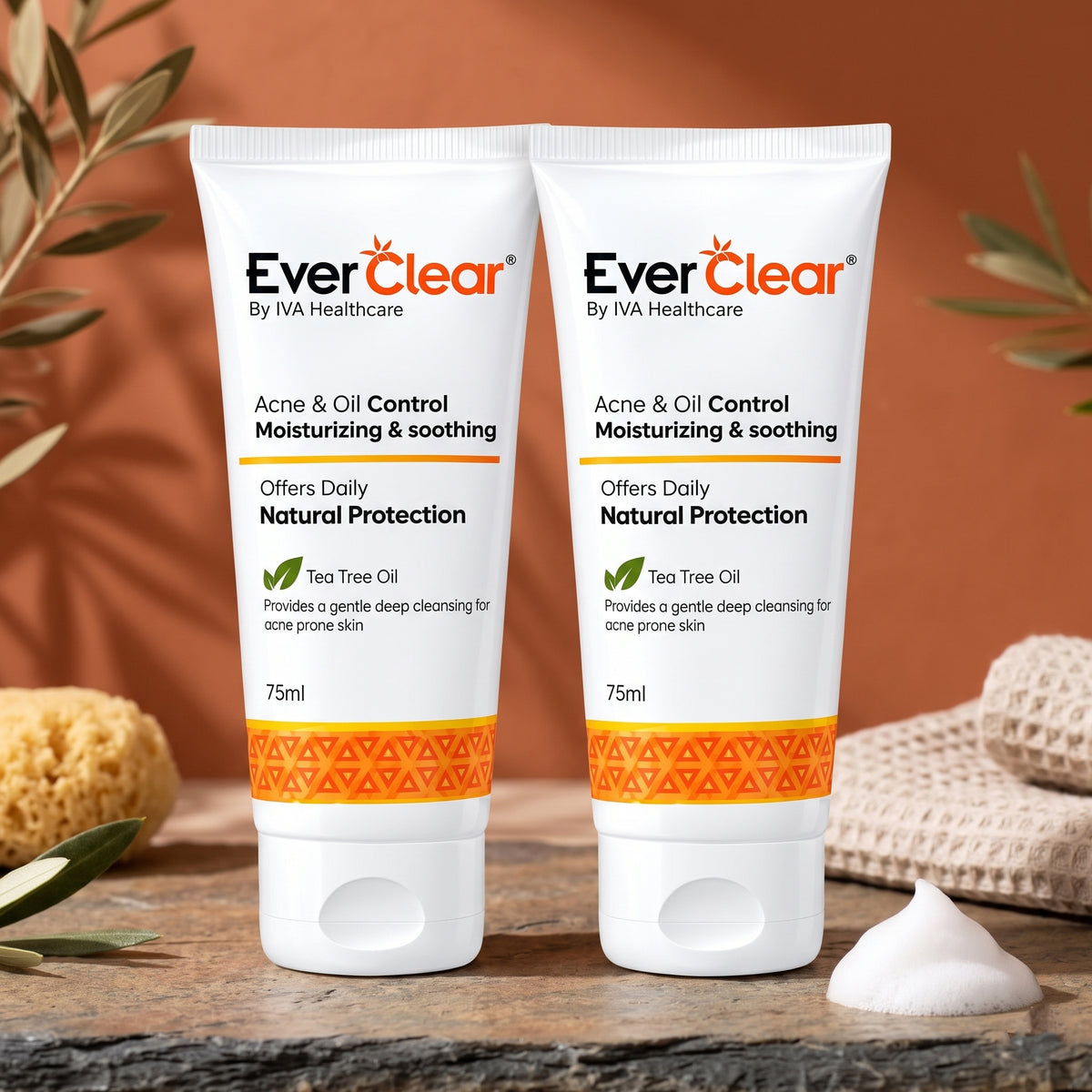 Everclear Anti-Acne Gel Facewash Pack of 2