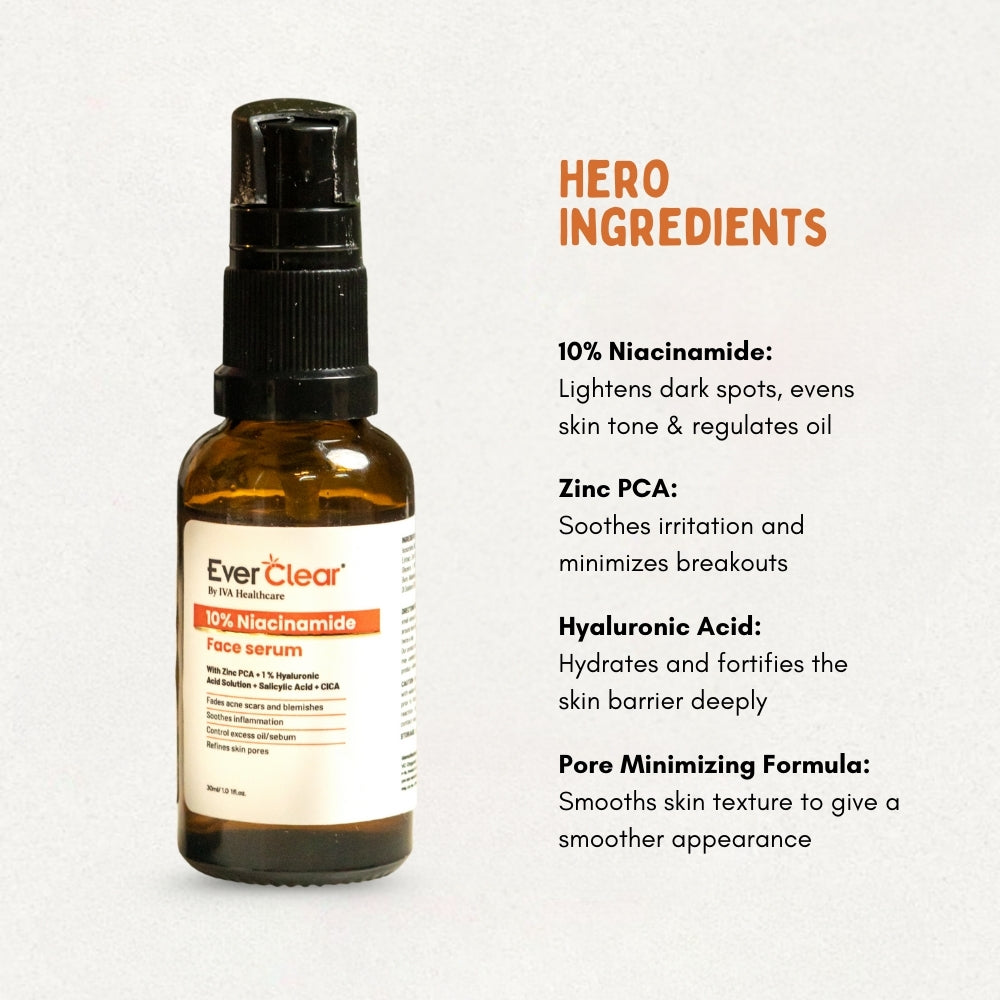 Everclear 10% Niacinamide Face Serum
