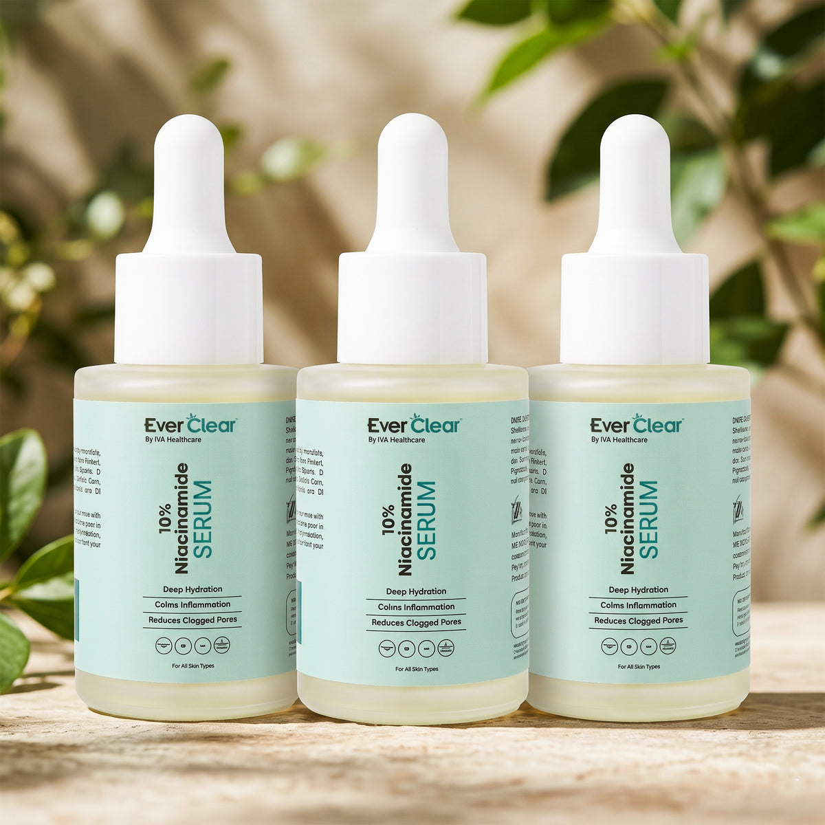 Everclear 10% Niacinamide Serum Pack of 3