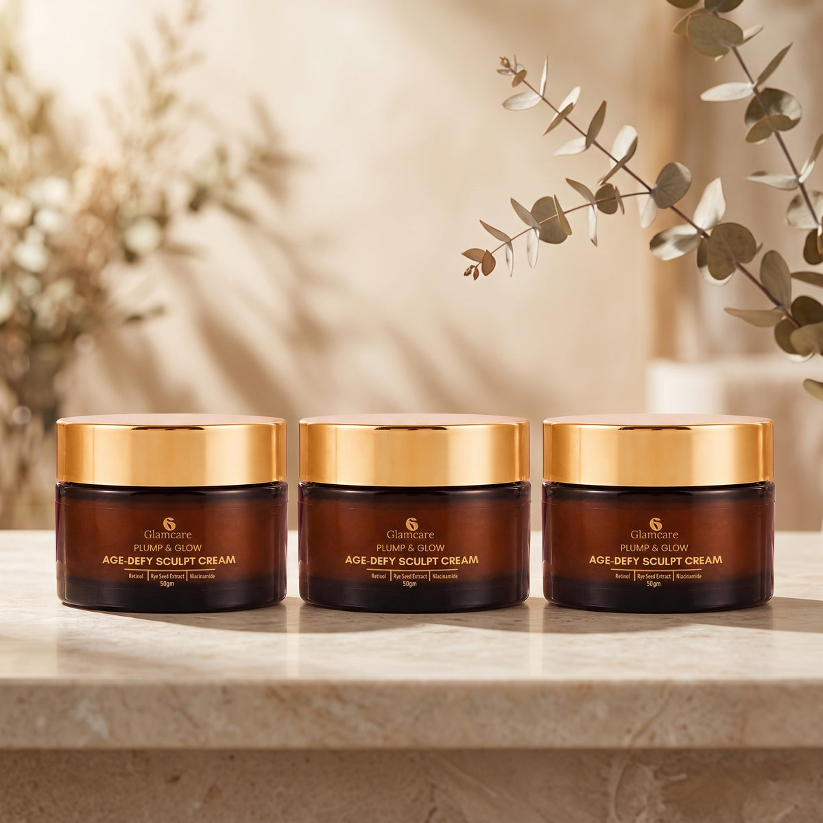 Glamcare Age-Defy Sculpt Cream Pack of 3