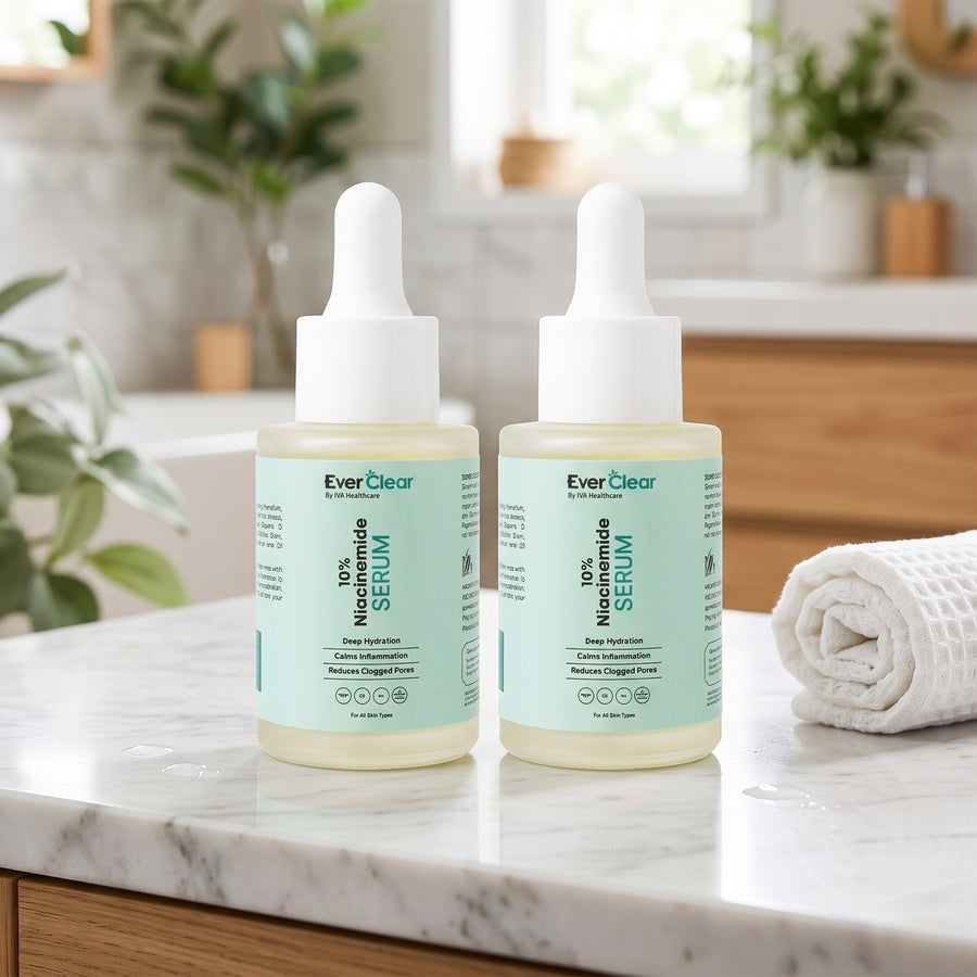 Everclear 10% Niacinamide Serum Pack of 2 (2x30ml)