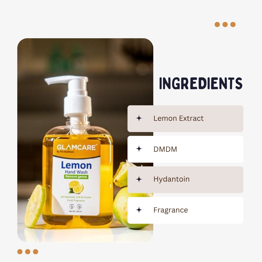 GLAMCARE LEMON HAND WASH