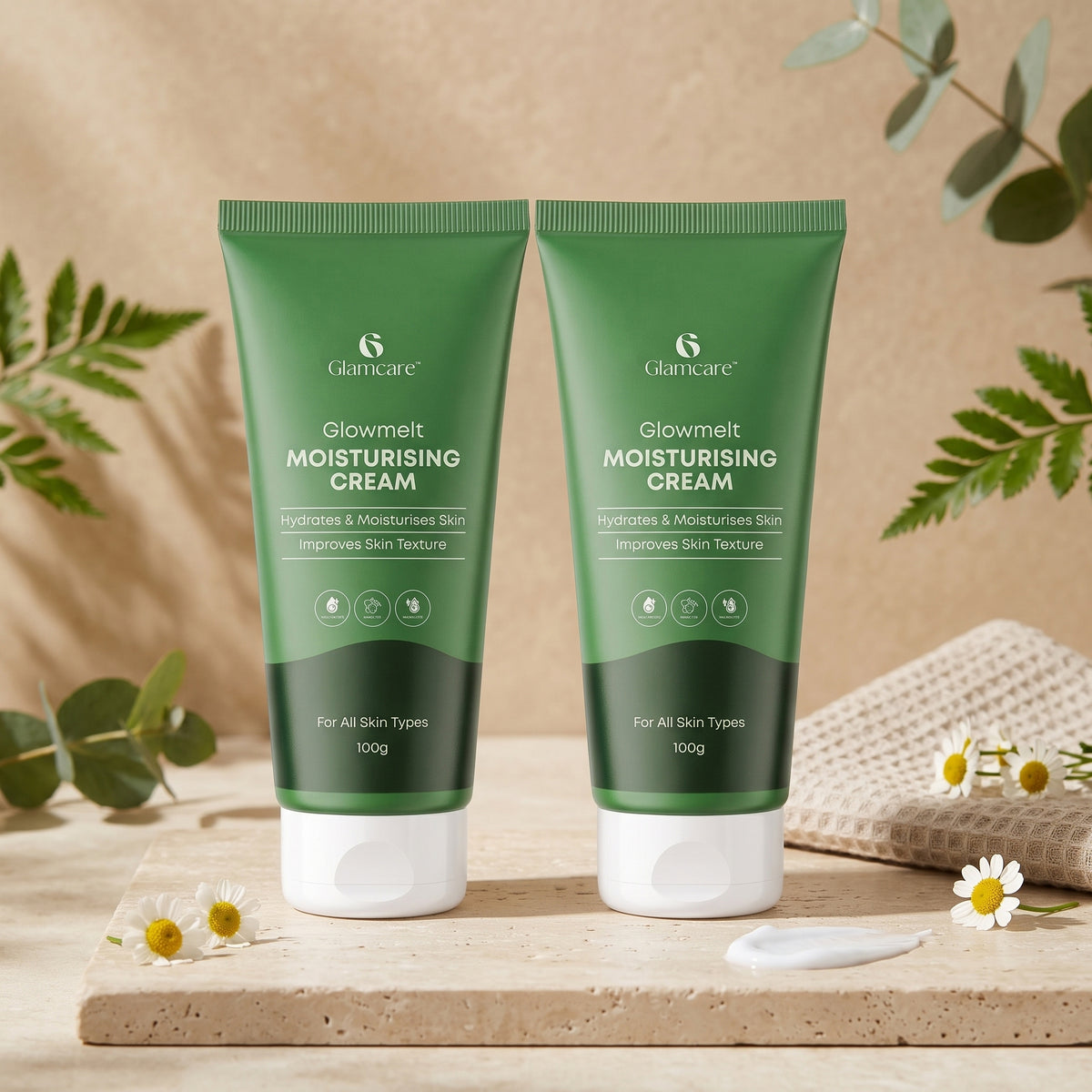 Glamcare Glowmelt Moisturising Cream Pack of 2