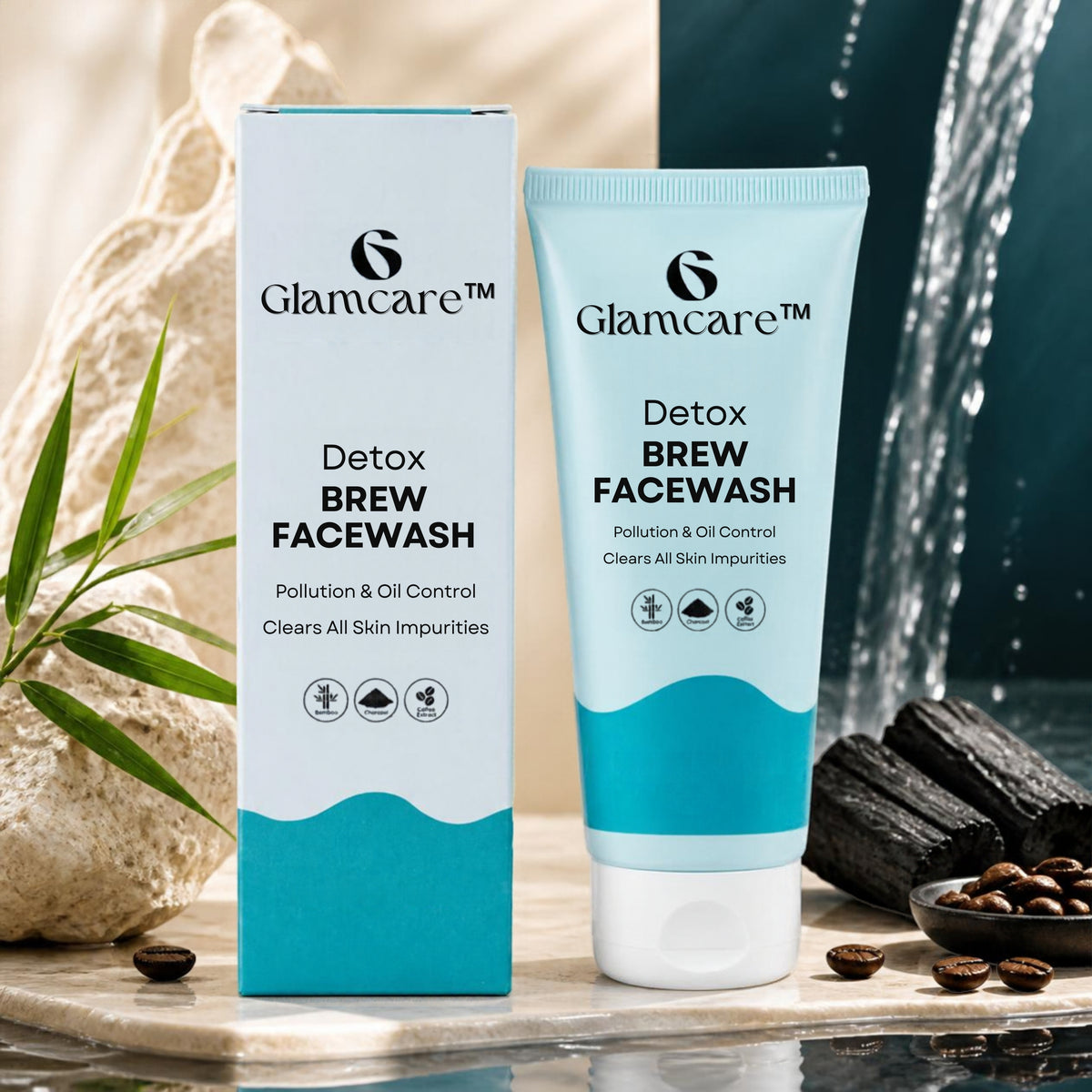 Glamcare Detox Brew Facewash