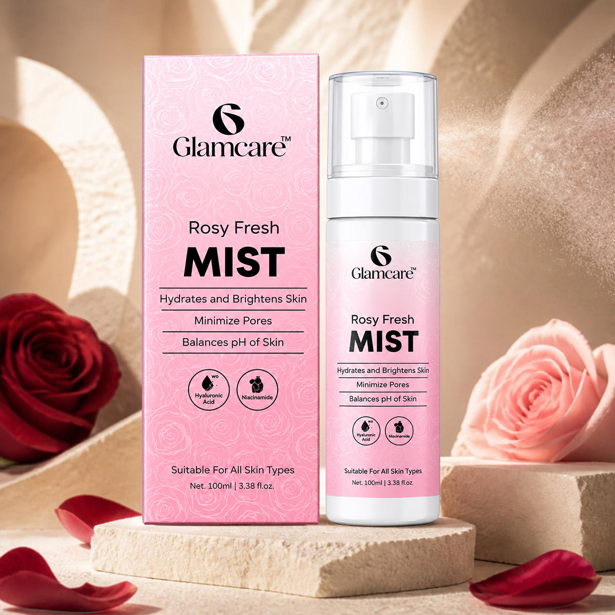 Glamcare Rosy Fresh Mist ( 100ml )