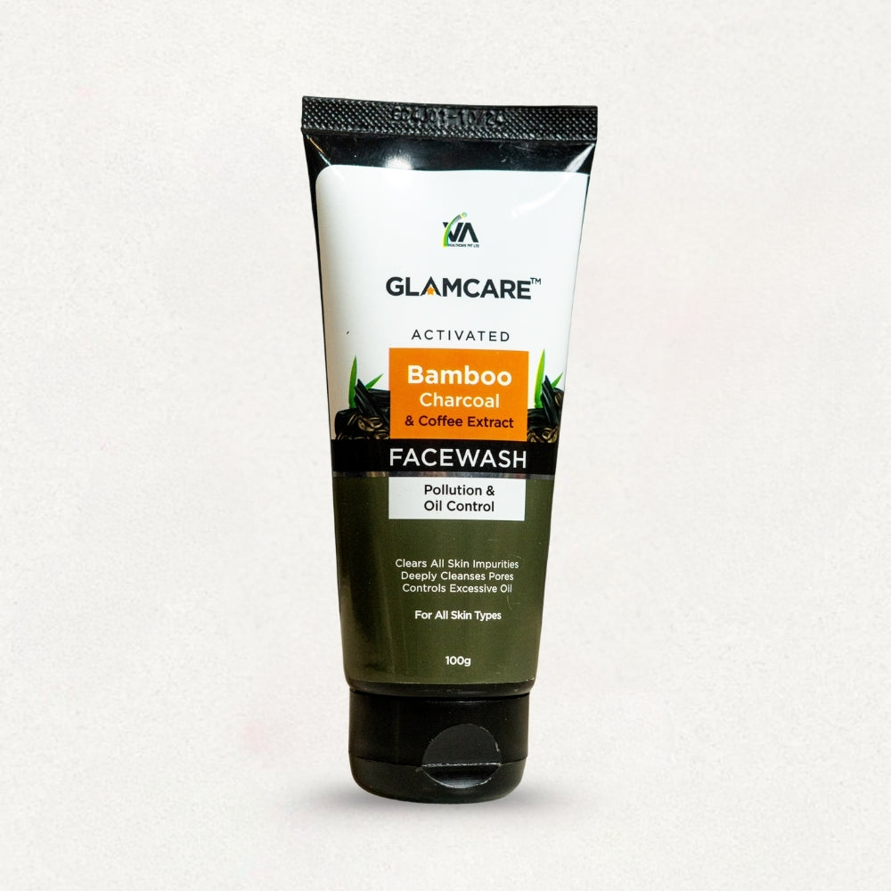 Bamboo Charcoal & Coffee Extract Face Wash