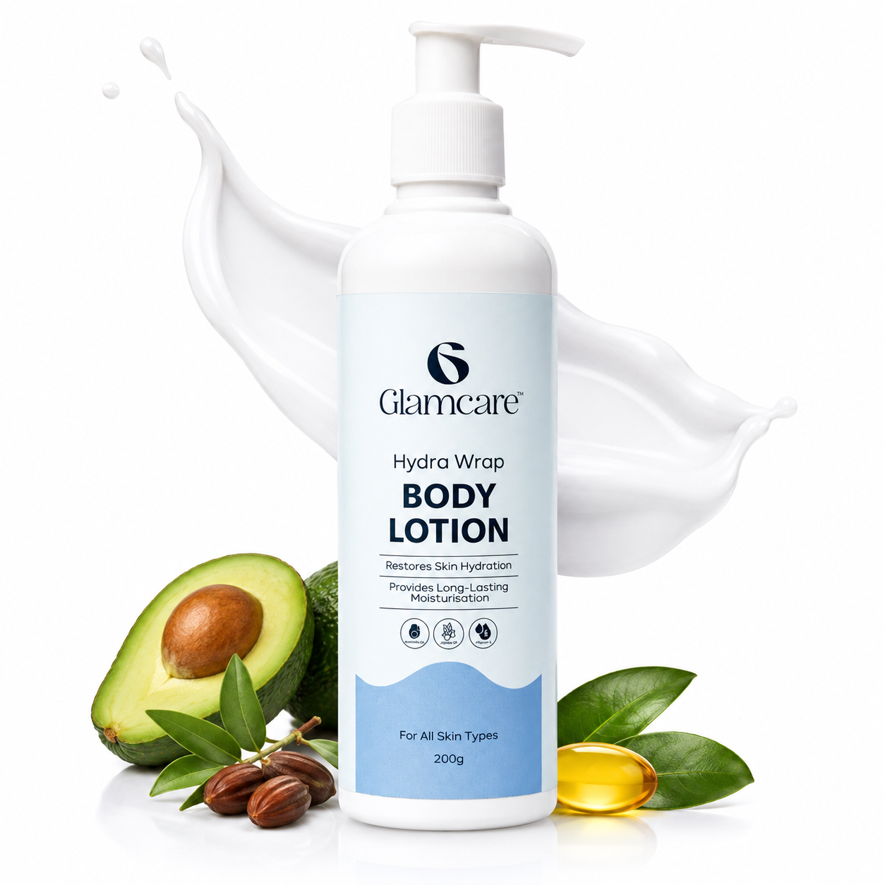 Glamcare Hydra Wrap Body Lotion 200 g