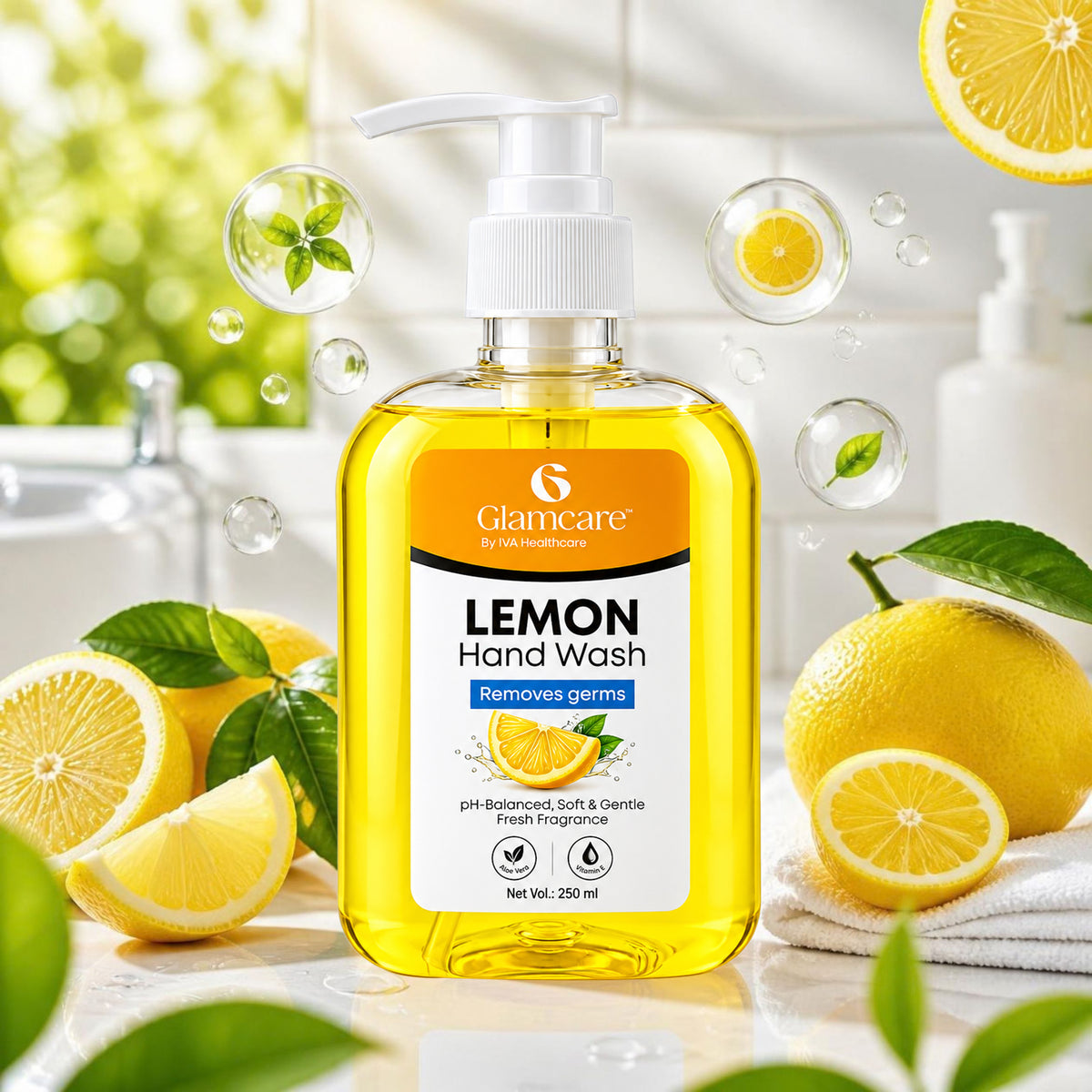 Liquid Handwash with Lemon Fragrance