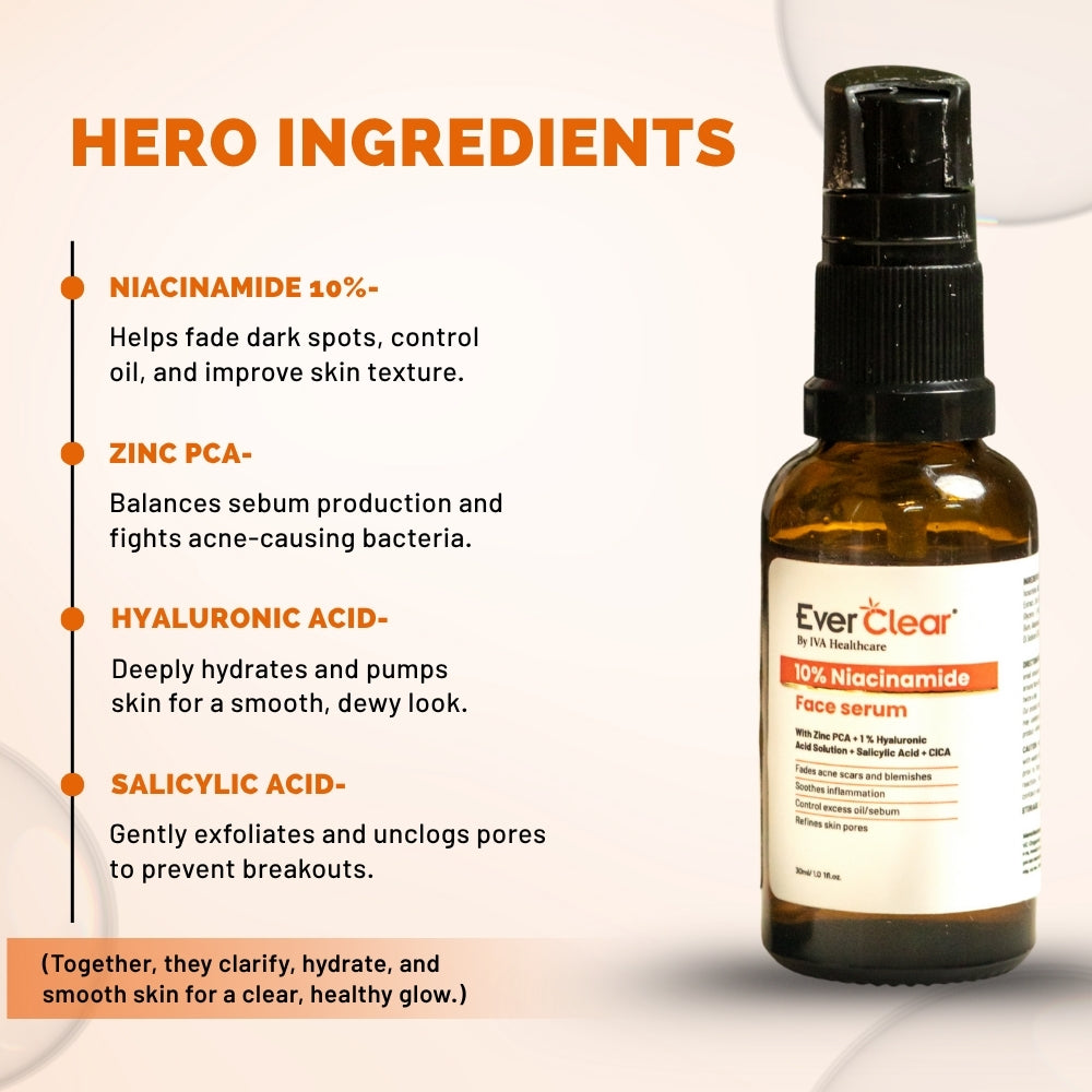 Everclear 10% Niacinamide Face Serum