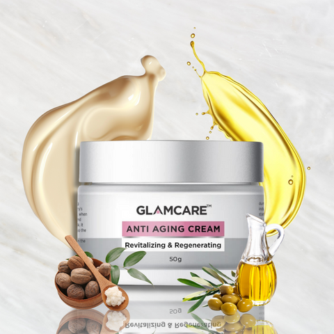 Anti Aging Cream with Squalane, Olive Oil & Shea Butter - 50 g