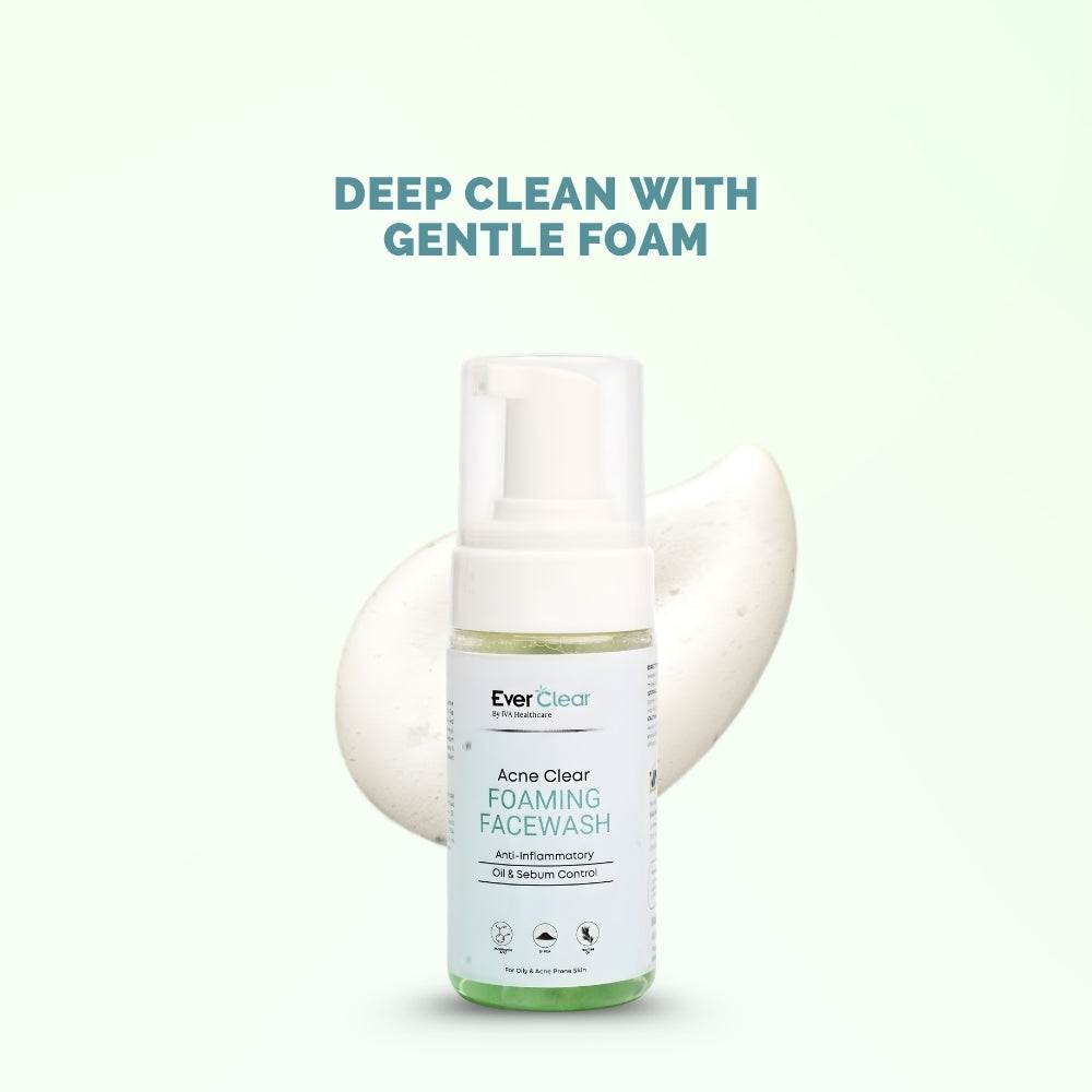 Everclear  Acne Clear Foaming Facewash - 100ml