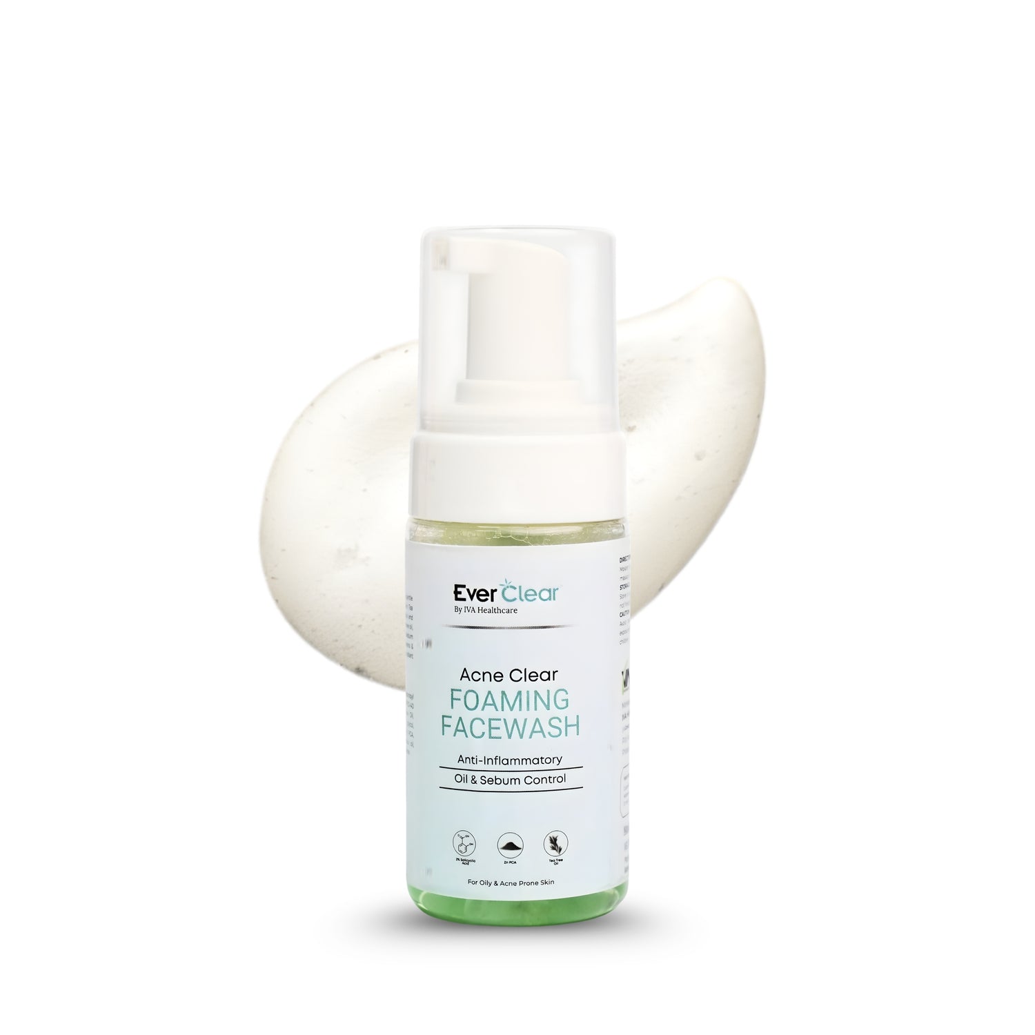 Everclear  Acne Clear Foaming Face Wash - 100g