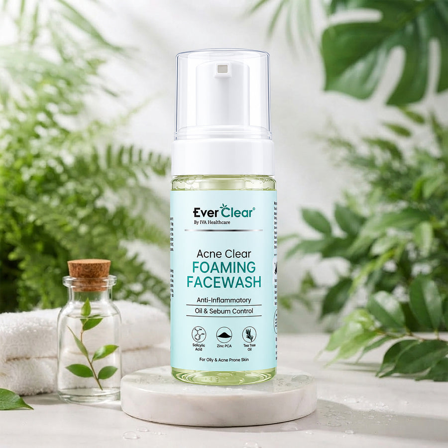 Everclear Anti-Acne Foaming Face Wash (100ml)