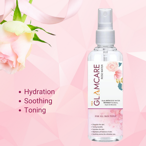 Rose Water with The Goodness of Roses - 200 ML