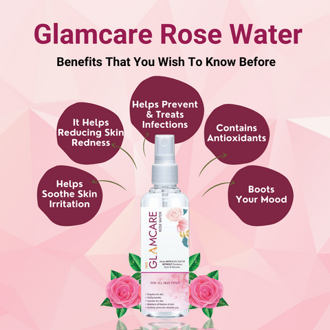 Rose Water with The Goodness of Roses - 200 ML