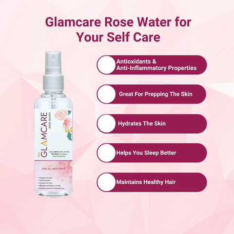 Rose Water with The Goodness of Roses - 200 ML