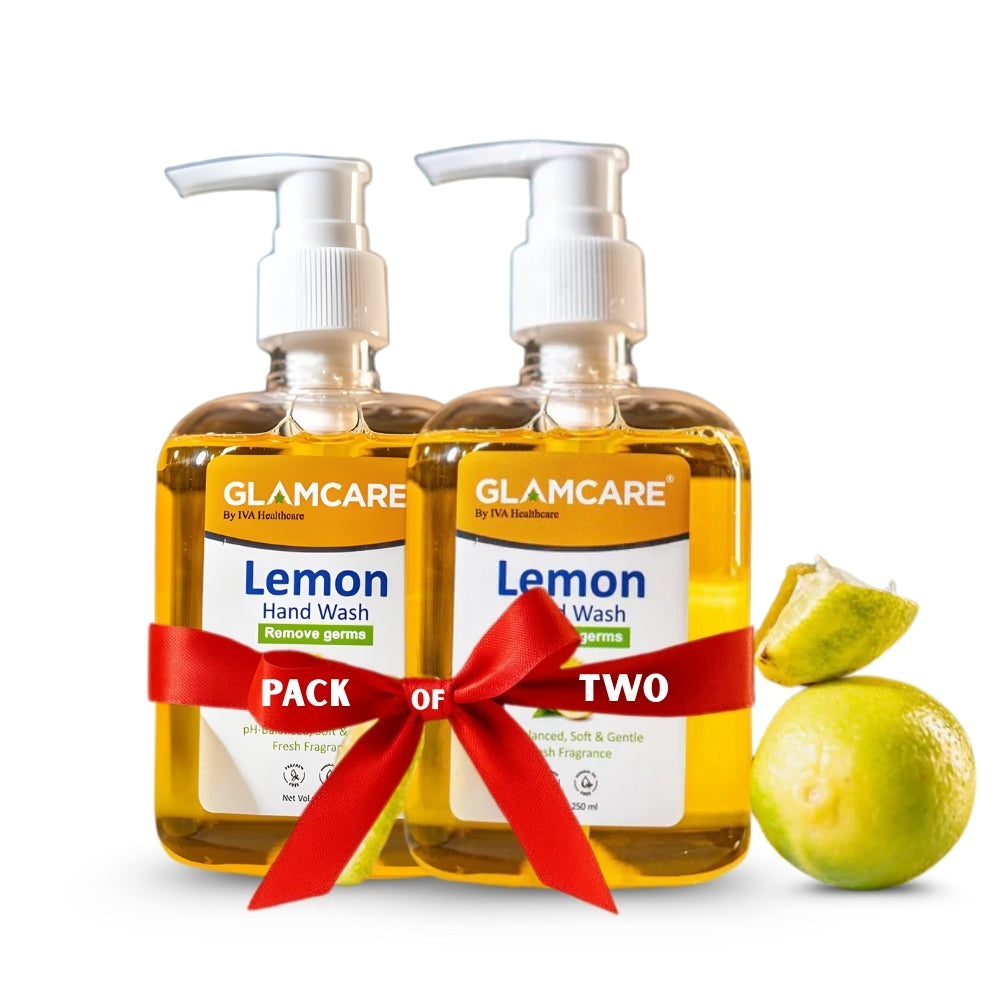 Glamcare Lemon Handwash Liquid (Pack of 2)