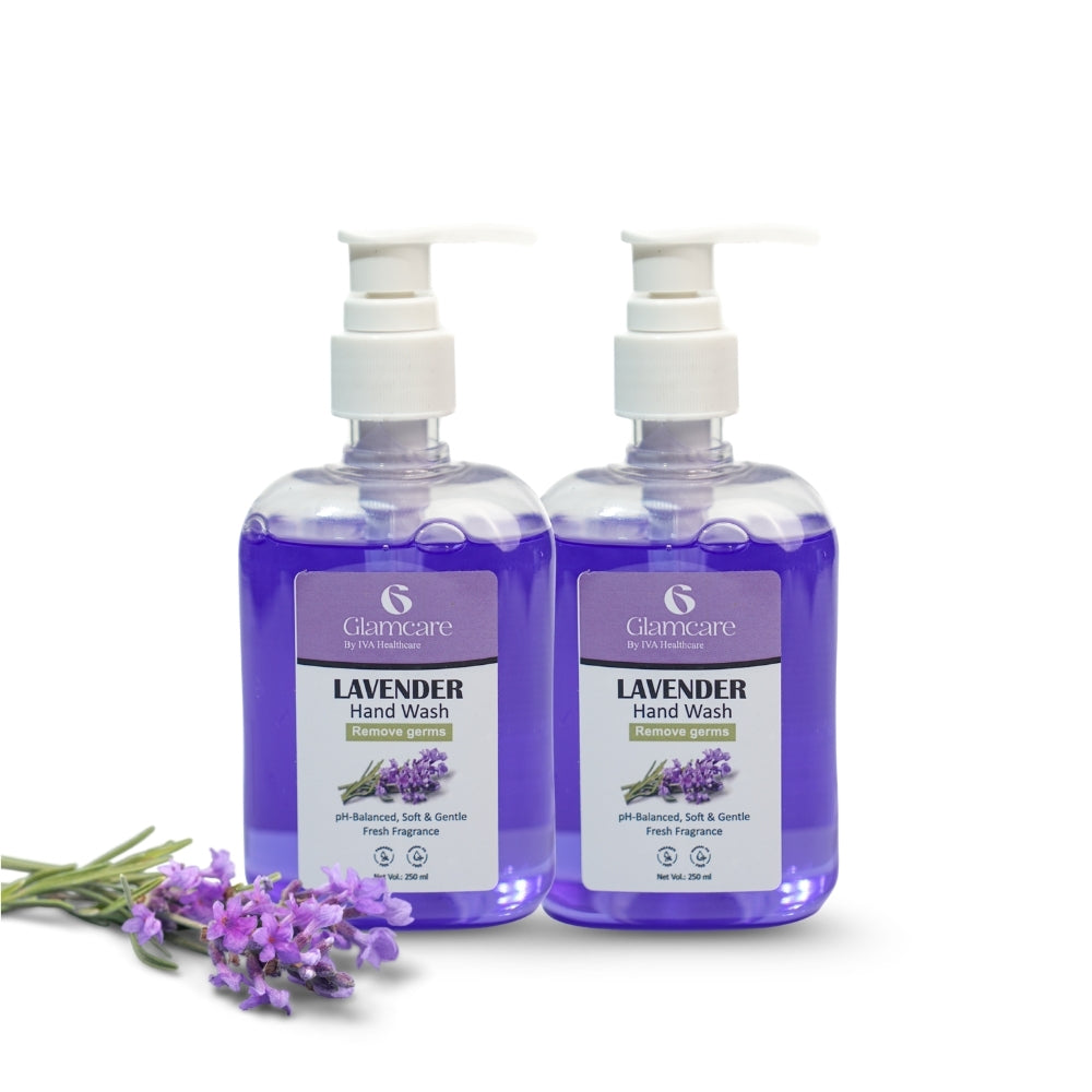 Glamcare Lavender Liquid Handwash 250 ml each - Pack of 2
