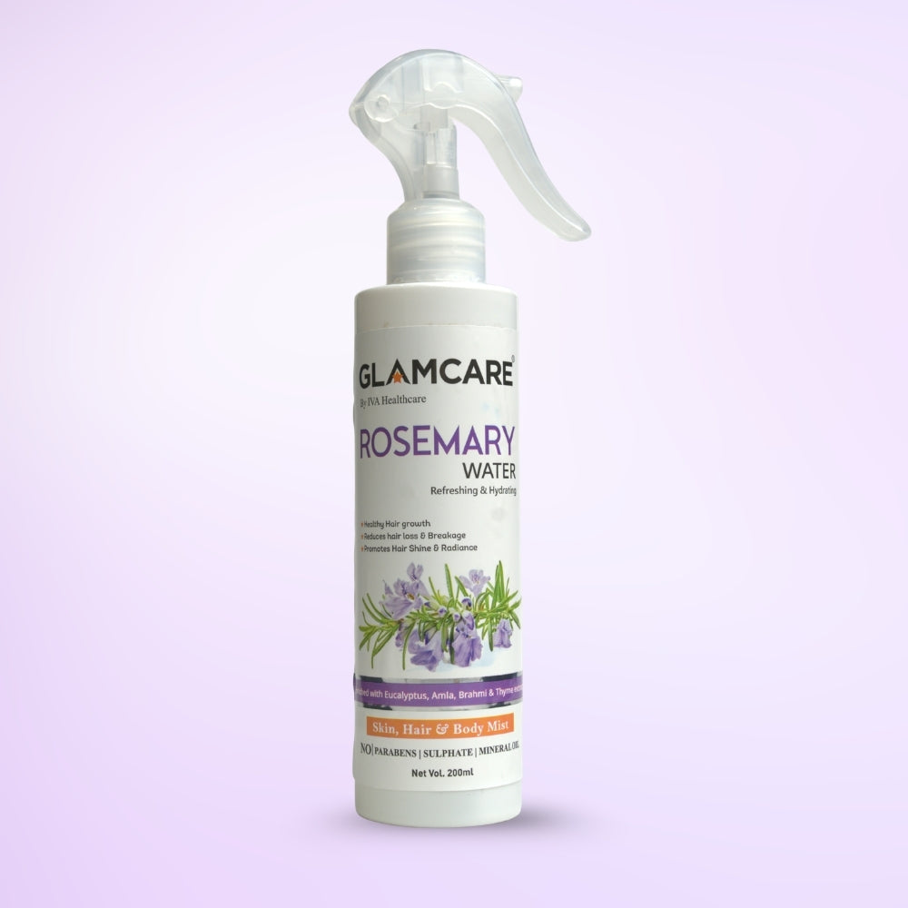 Glamcare Rosemary Water For Hair Growth (200 ml)