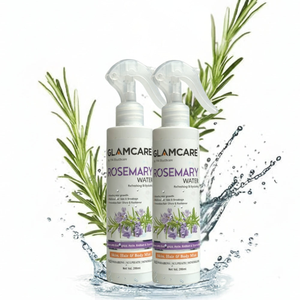 Glamcare Rosemary Water Spray (Pack of 2)