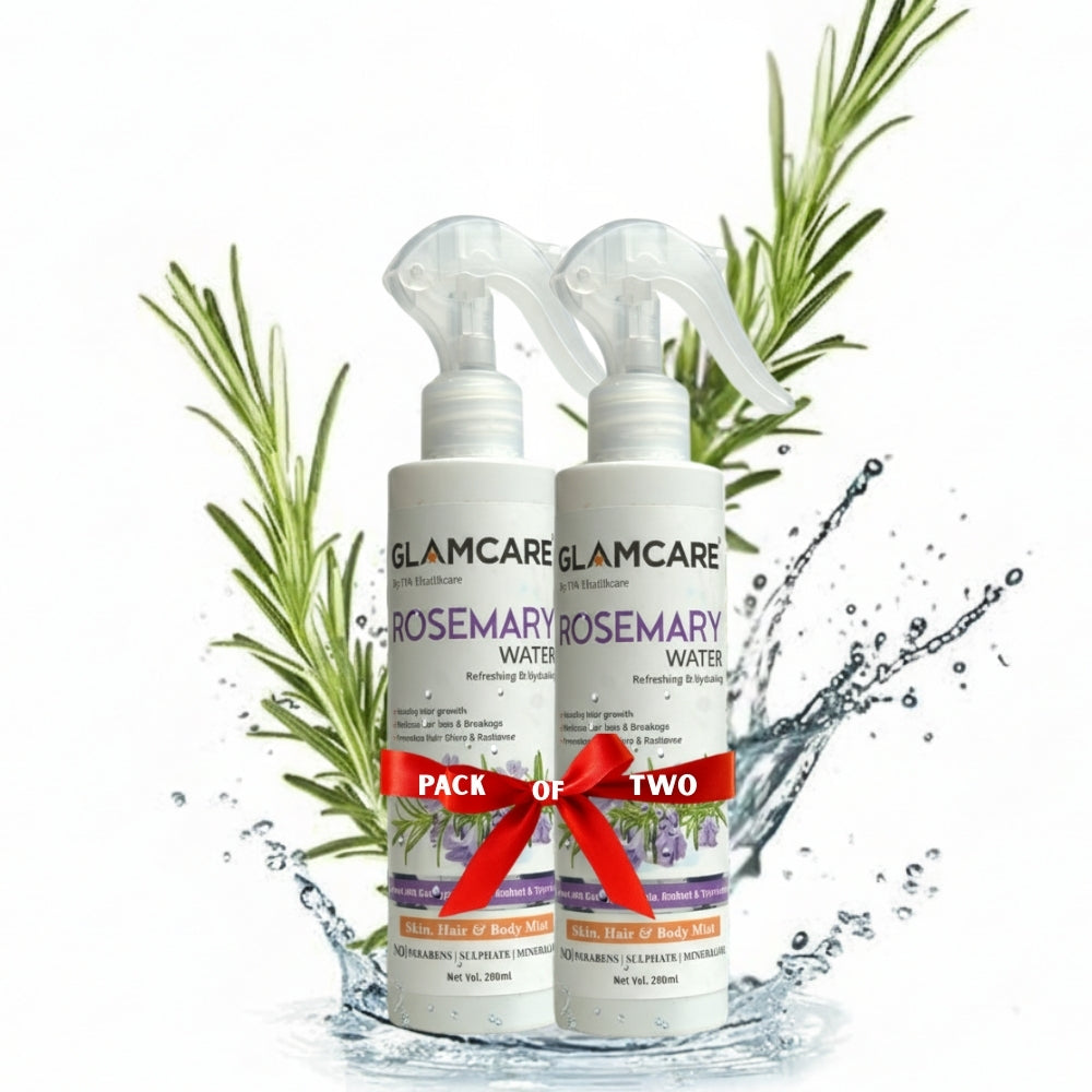Glamcare Rosemary Water Spray (Pack of 2)