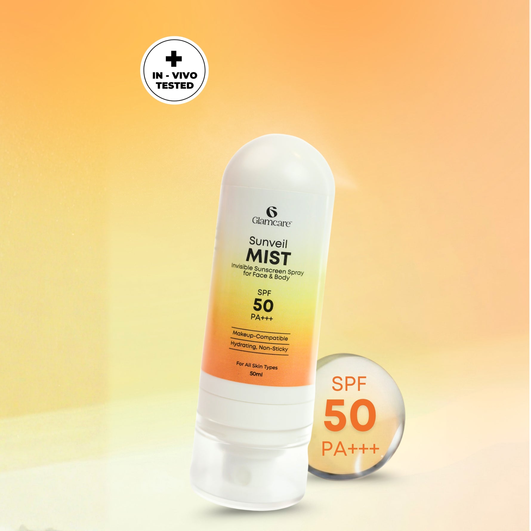 Invisible Sunscreen Spray SPF 50 PA+++
