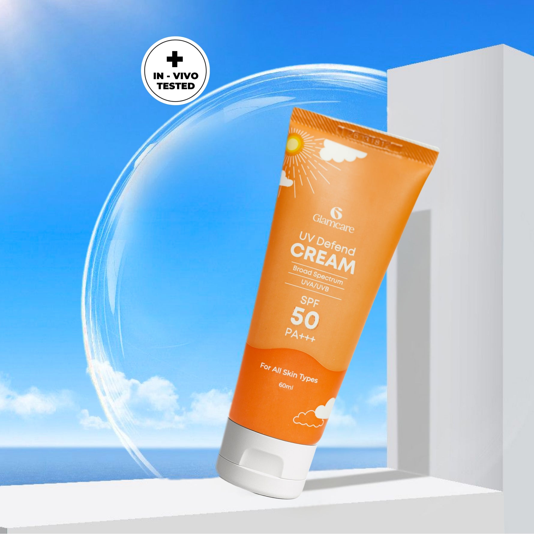 Glamcare UV Defend Sunscreen SPF 50 PA+++