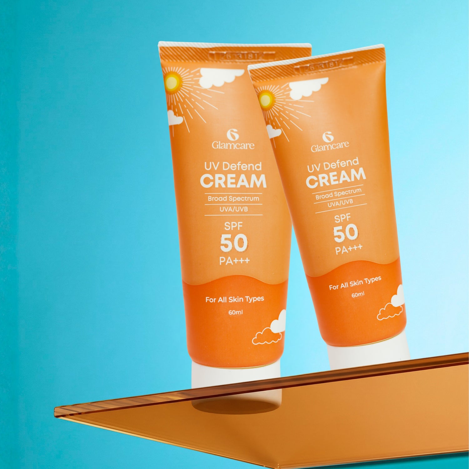 Glamcare UV Defend Sunscreen SPF 50 Pack of 2