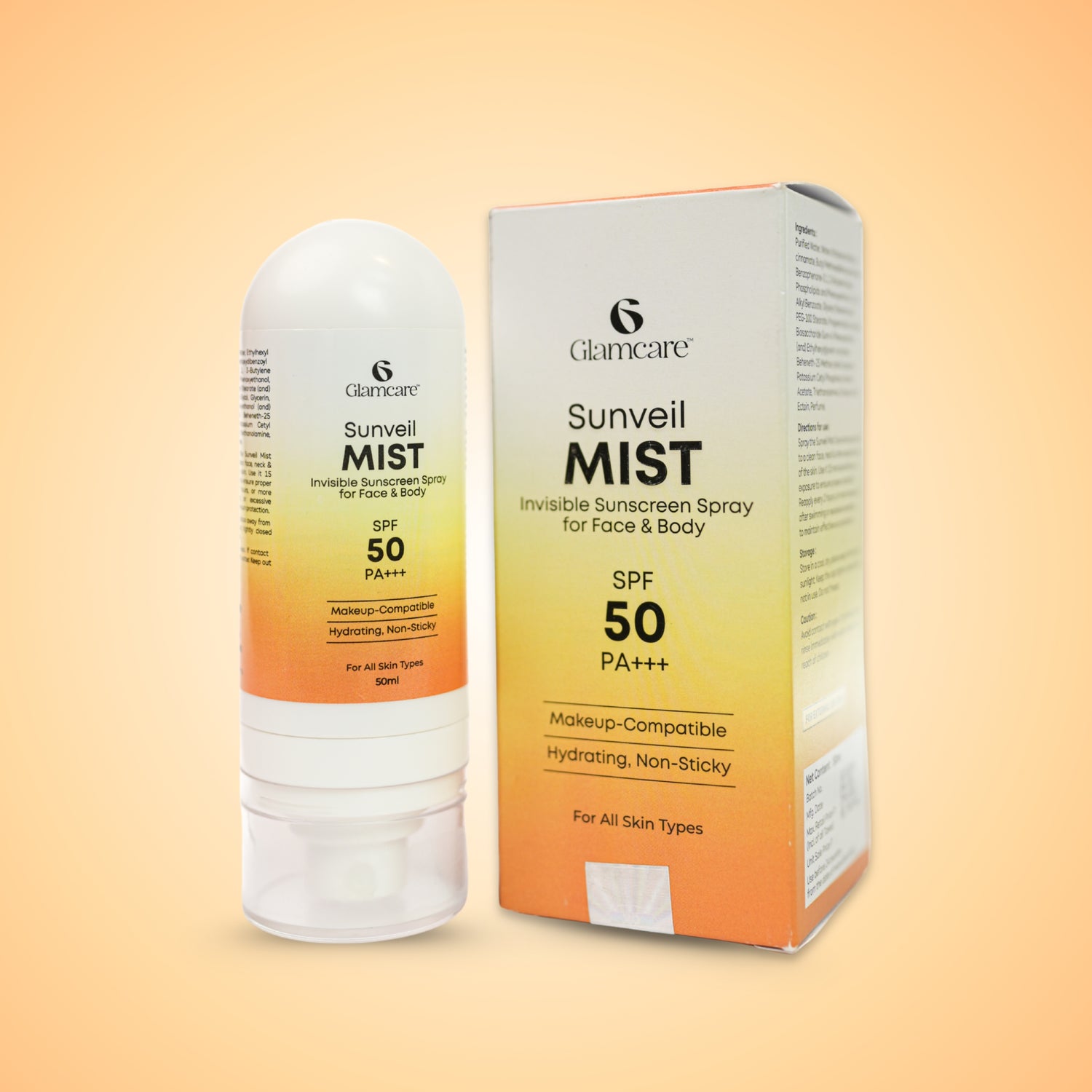 Invisible Sunscreen Spray SPF 50 PA+++