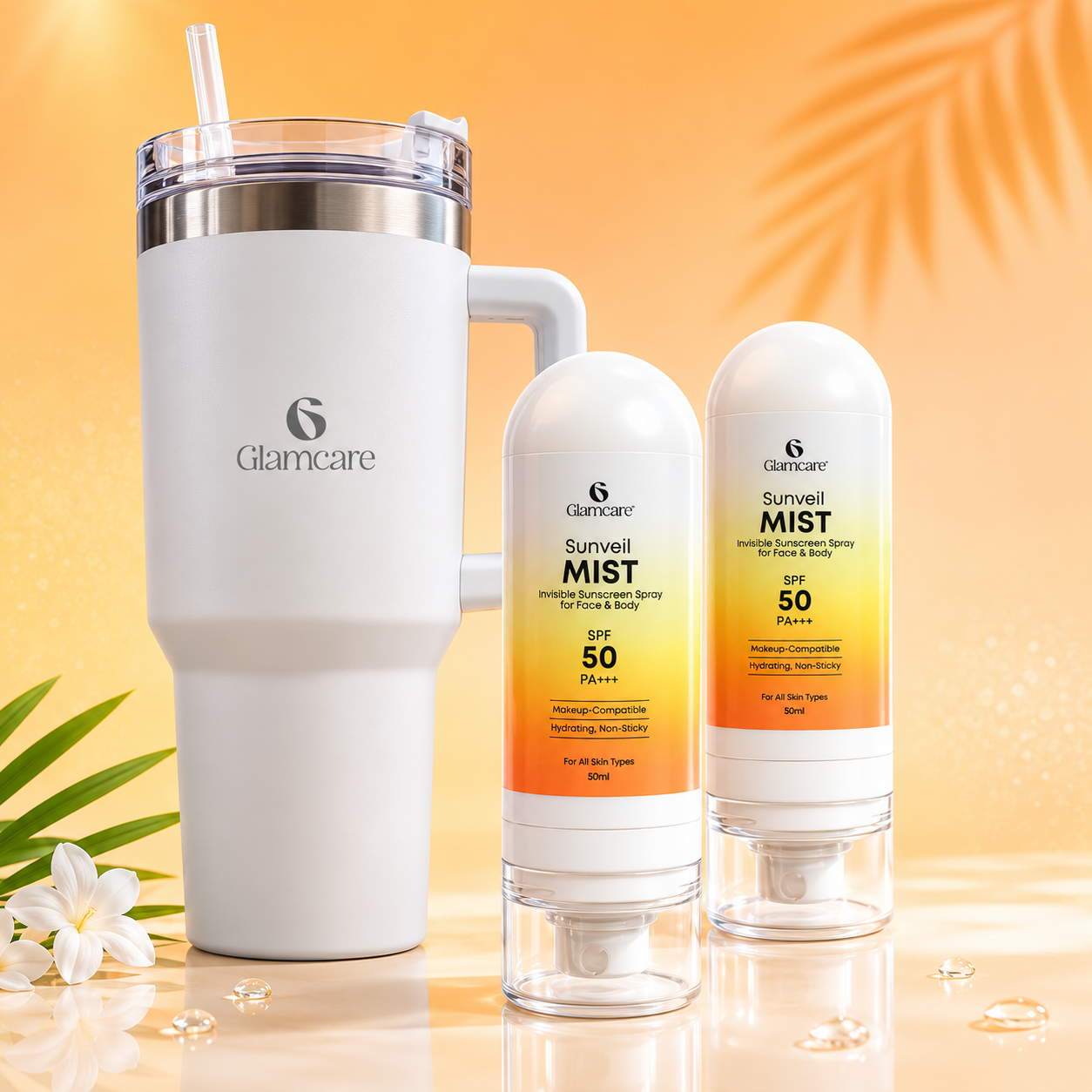 Buy 2 Sunveil Sunscreen Mist — Get a FREE Tumbler